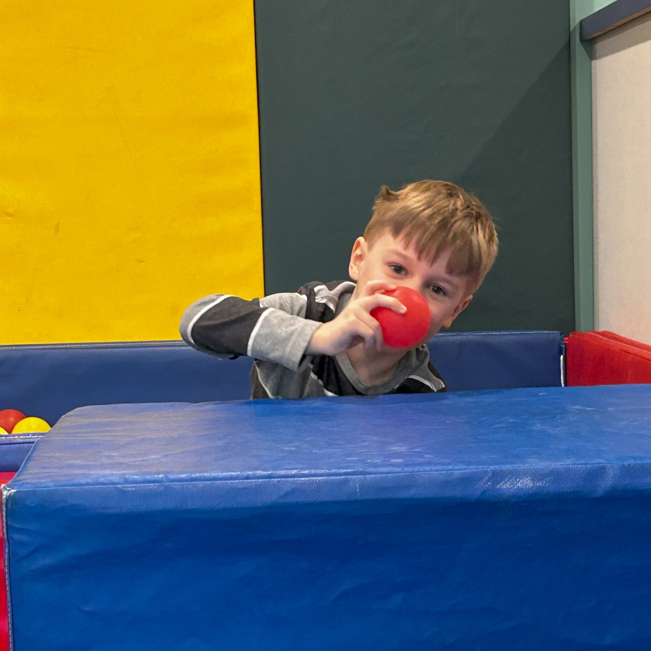 ball pit boy